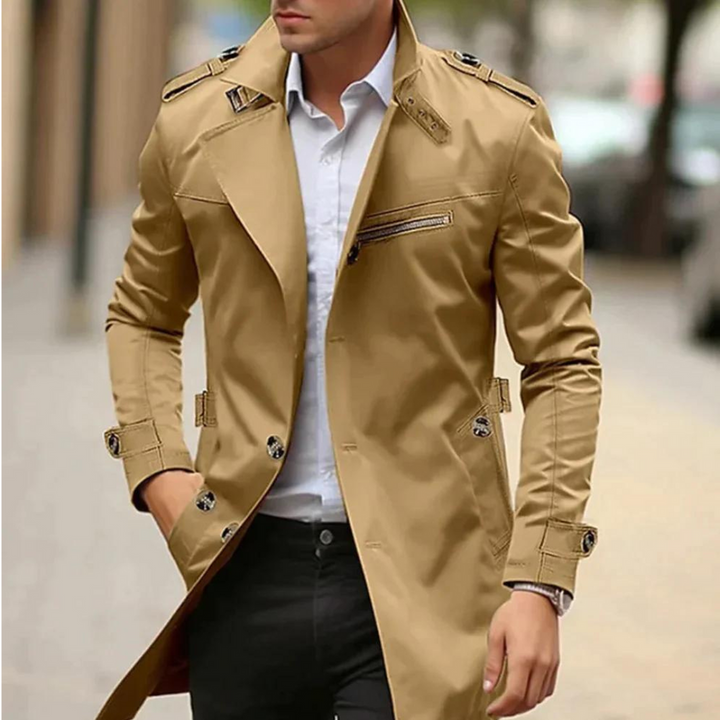 Elegantne meeste trenchcoat