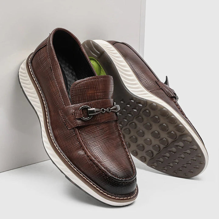 Stiilsed nahast Loafers