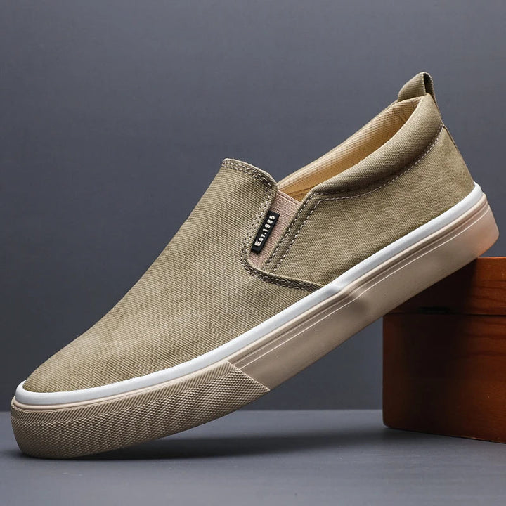 Elegantne Kanvas Slip-On Kingad