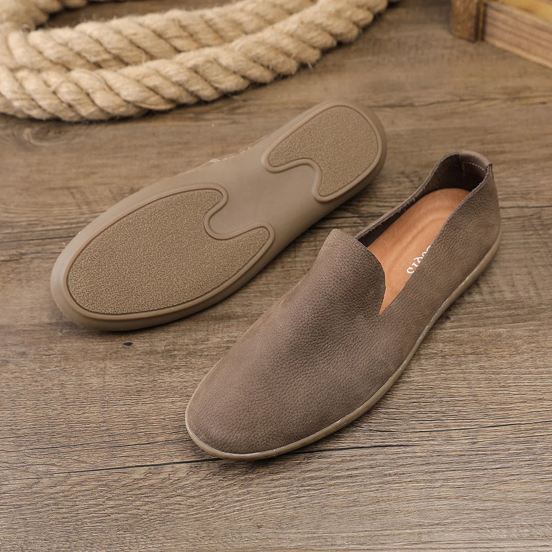 Nahast Loafers meeste jaoks