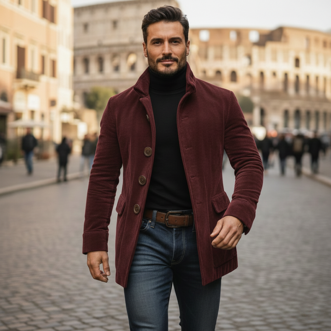 Elegantne Korduroo Jakk