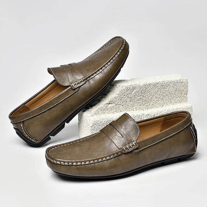 Šikid nahast loaferid