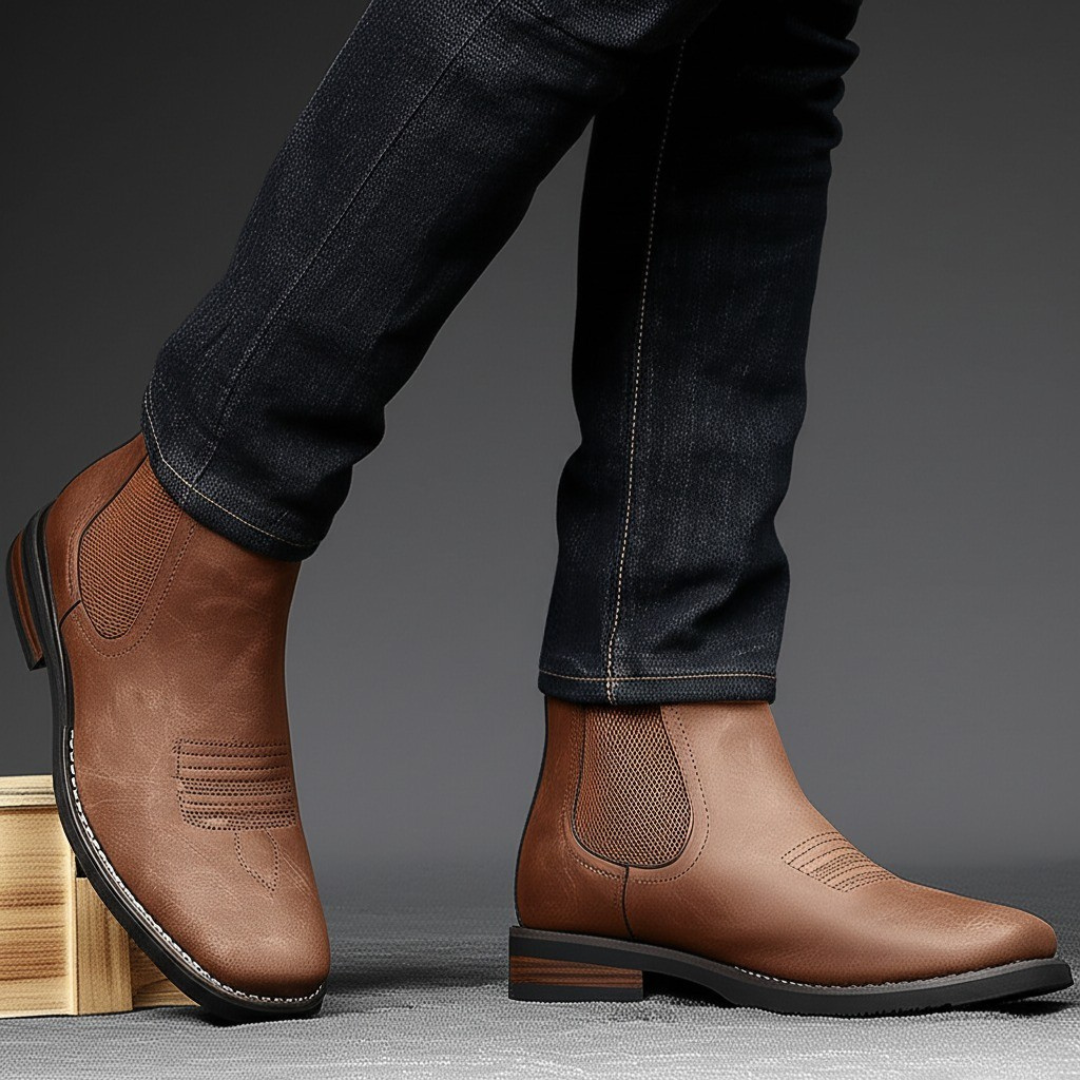 Elegantne nahkne meeste kingad