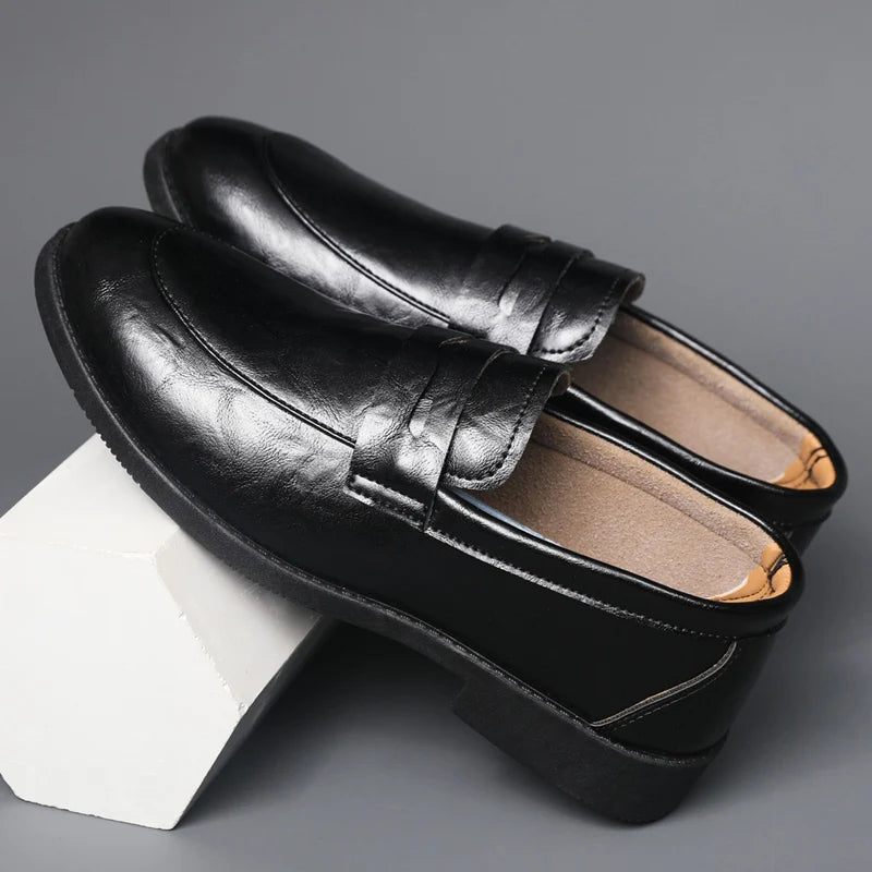 Šikid nahast loafers'id