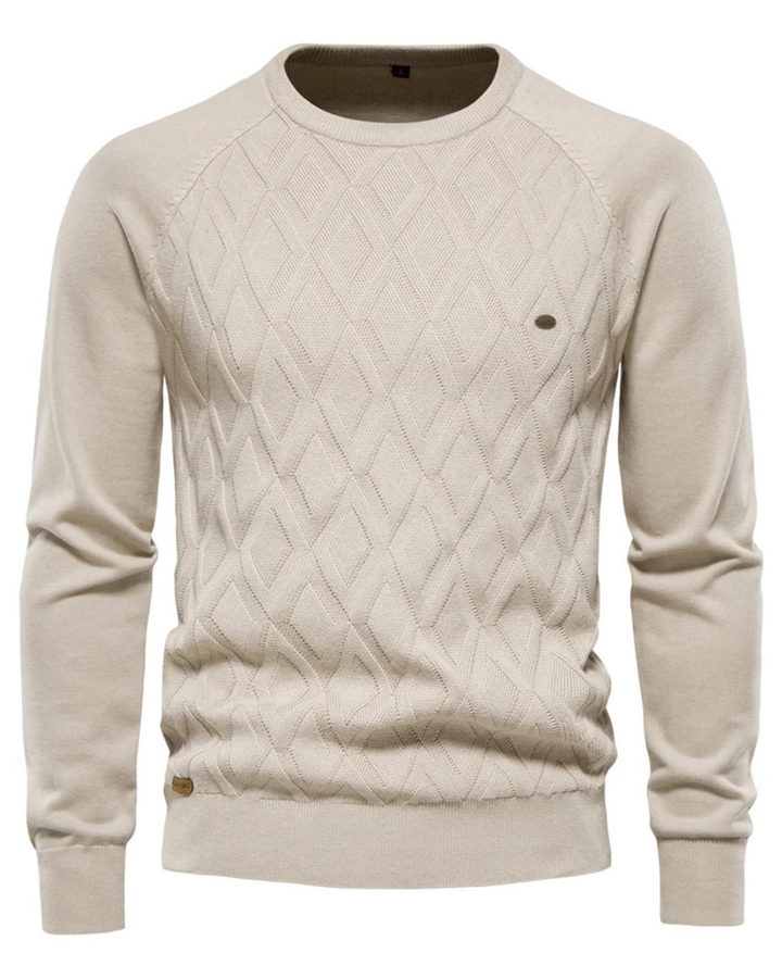 Heren Trui Met Geruit Design V2