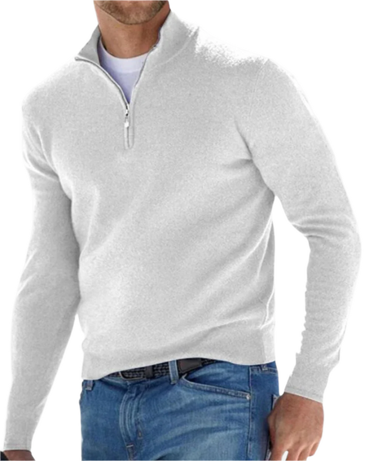 Elegantne Zip Kampsun