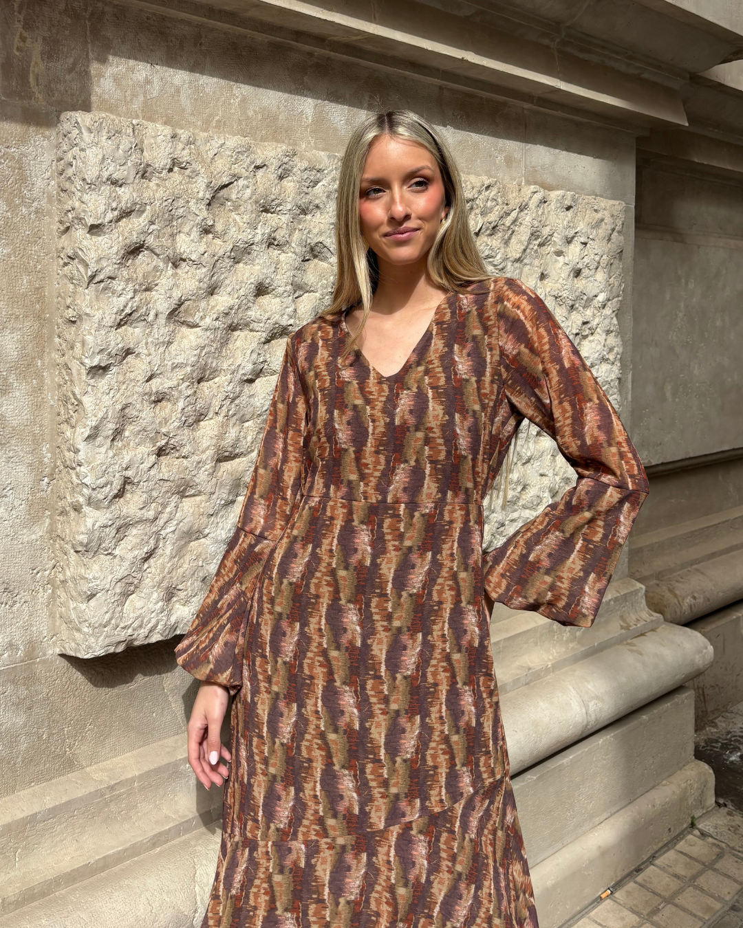 Belmonte Green Khaki Dress