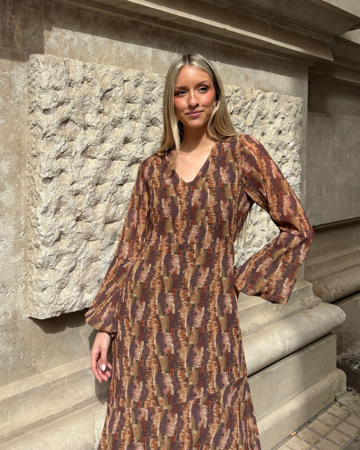 Belmonte Green Khaki Dress