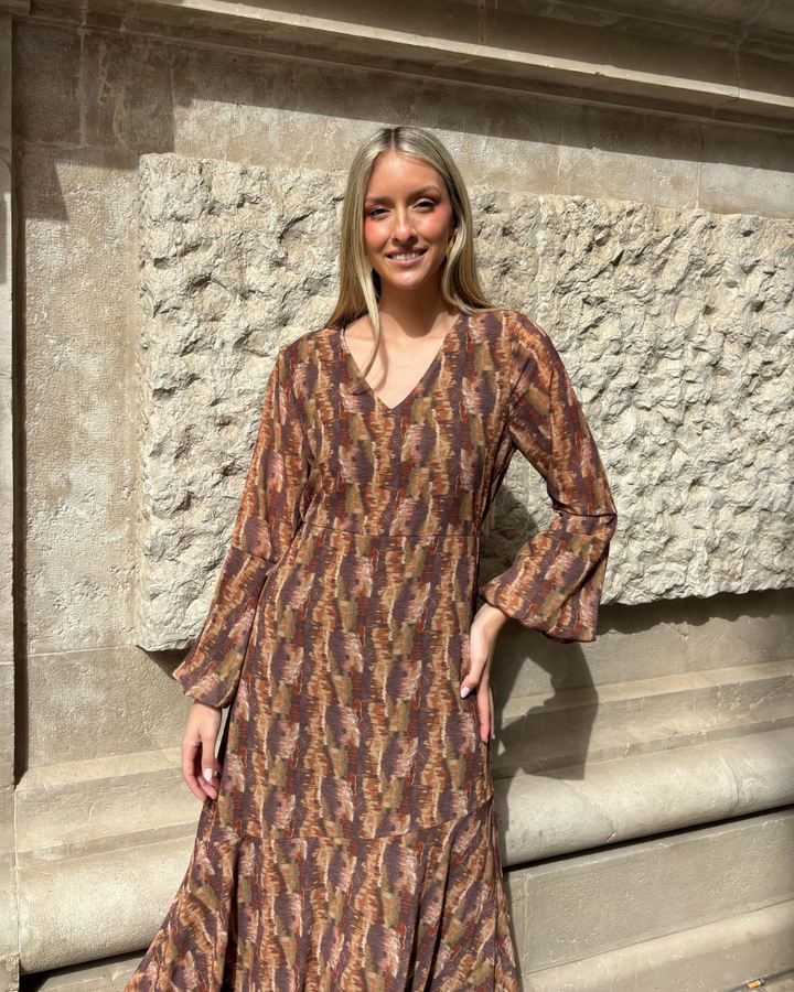 Belmonte Green Khaki Dress