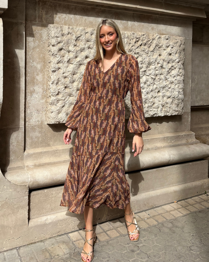 Belmonte Green Khaki Dress