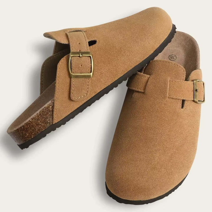 HAVEN SUEDE SLIDE SANDALID