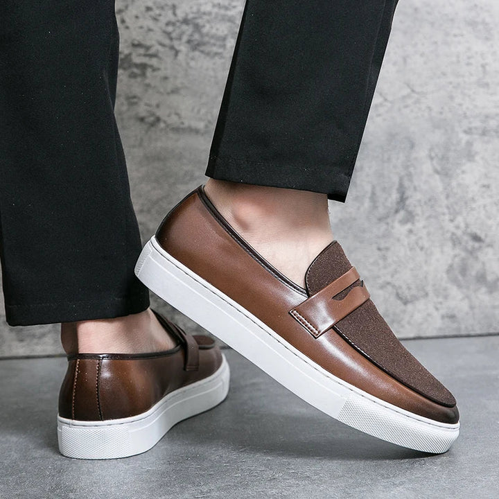 Šikid nahast loafers