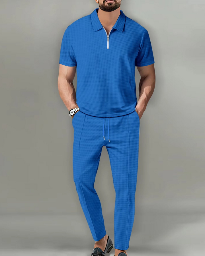 2-osaline Zip Polo komplekt
