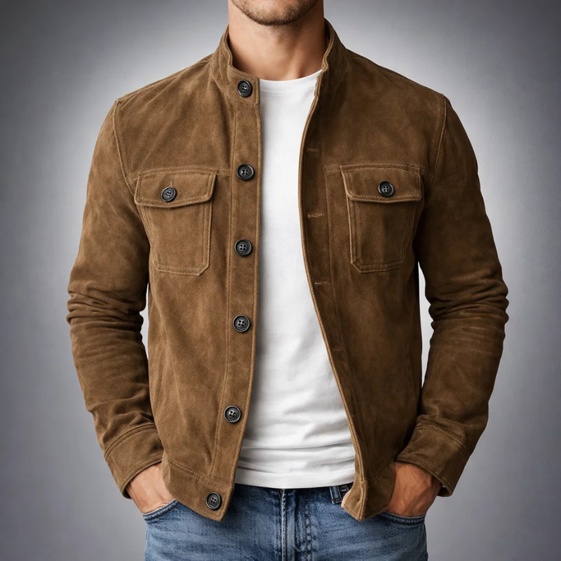 Elegantne Suede Jakk