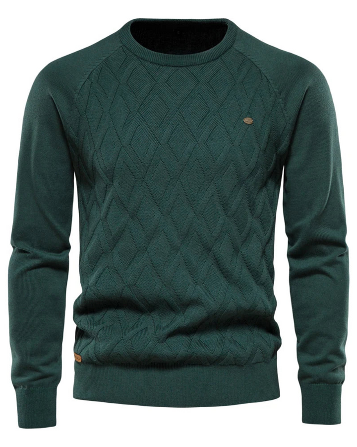 Heren Trui Met Geruit Design V2