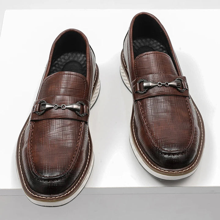 Stiilsed nahast Loafers
