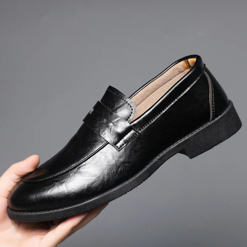 Šikid nahast loafers'id