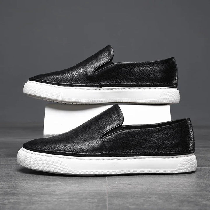 Elegantne Nahast Slip-On Kingad
