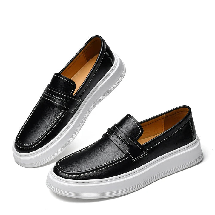 Premium nahast Loafers
