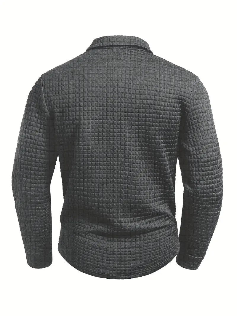 Ribitud Polo Sviiter