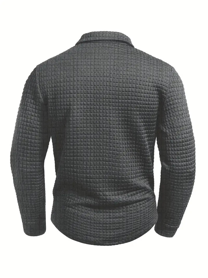 Ribitud Polo Sviiter