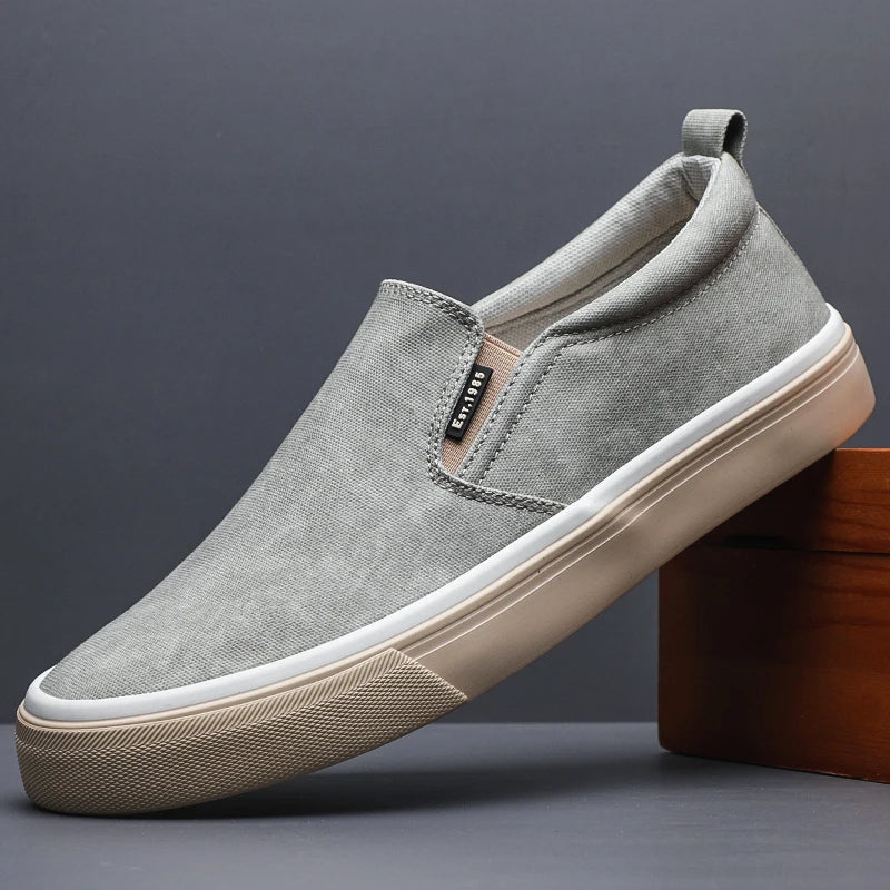 Elegantne Kanvas Slip-On Kingad