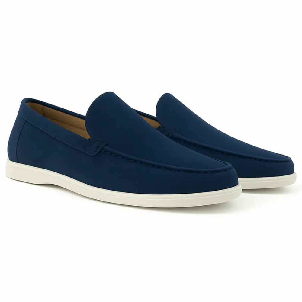 Igapäevased sametist loafers