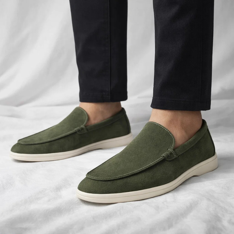 Elegantne sametist loafers