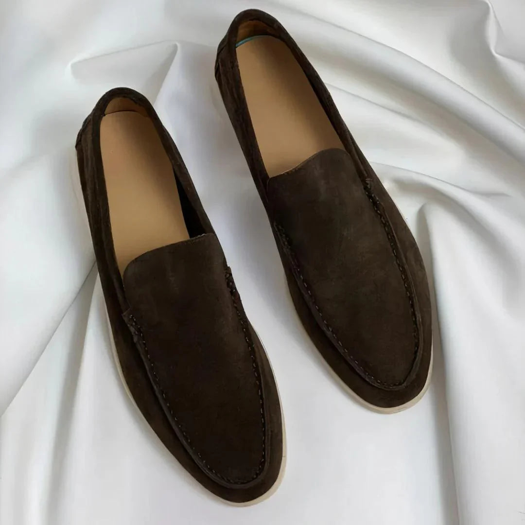 Elegantne seemisnahast loafers