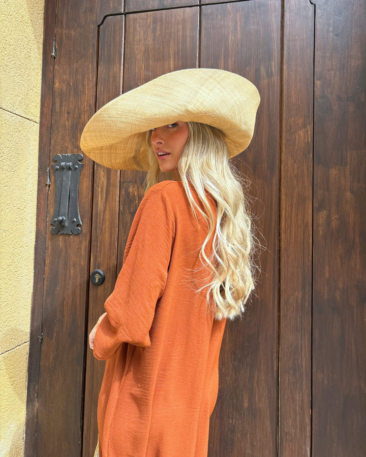 Laura Terracotta Dress