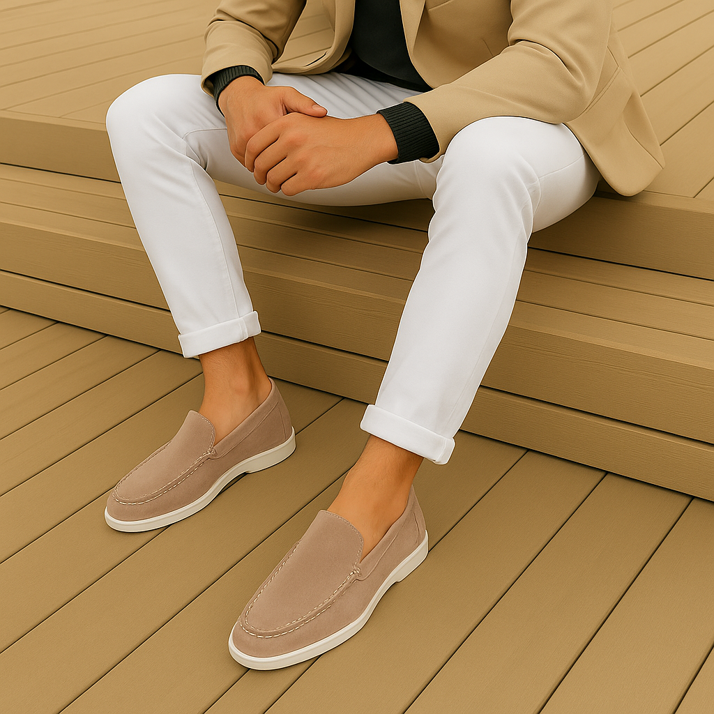 Šikid sametist loafers