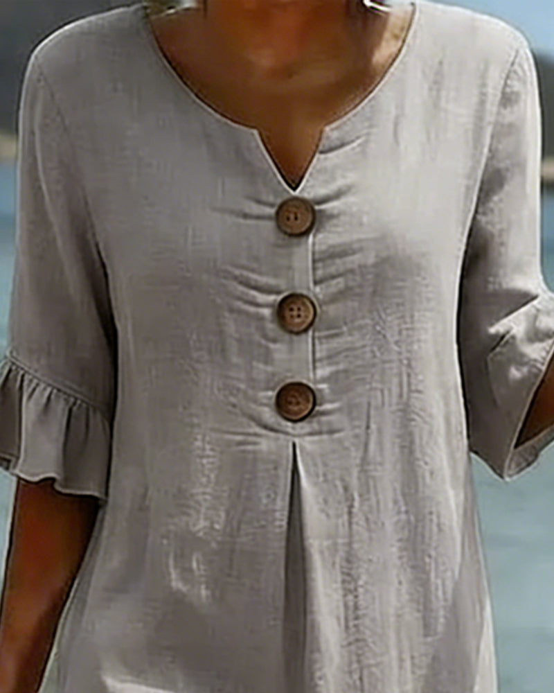 Lucía | Elegantne lina kleit