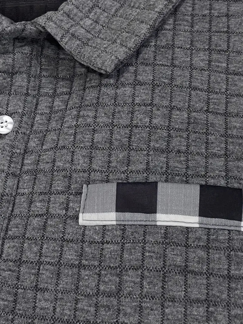 Ribitud Polo Sviiter