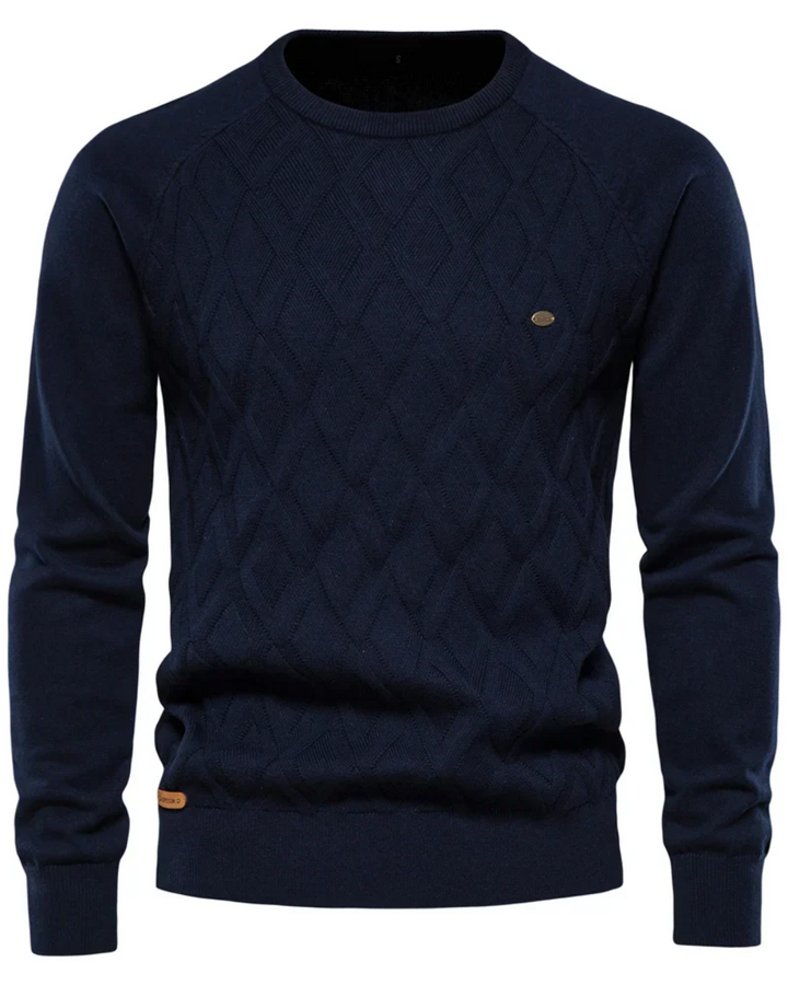 Heren Trui Met Geruit Design V2
