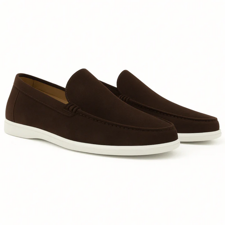 Igapäevased sametist loafers