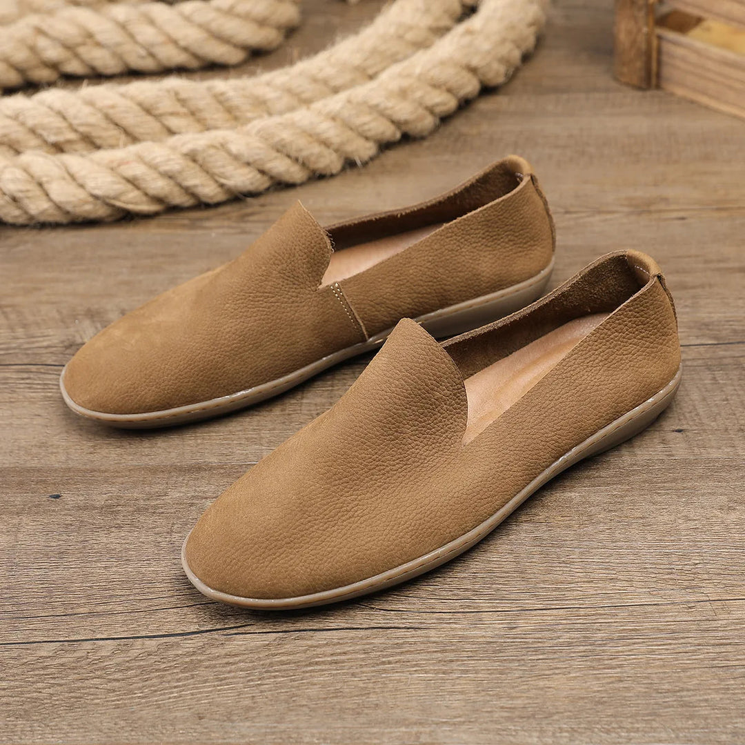 Nahast Loafers meeste jaoks