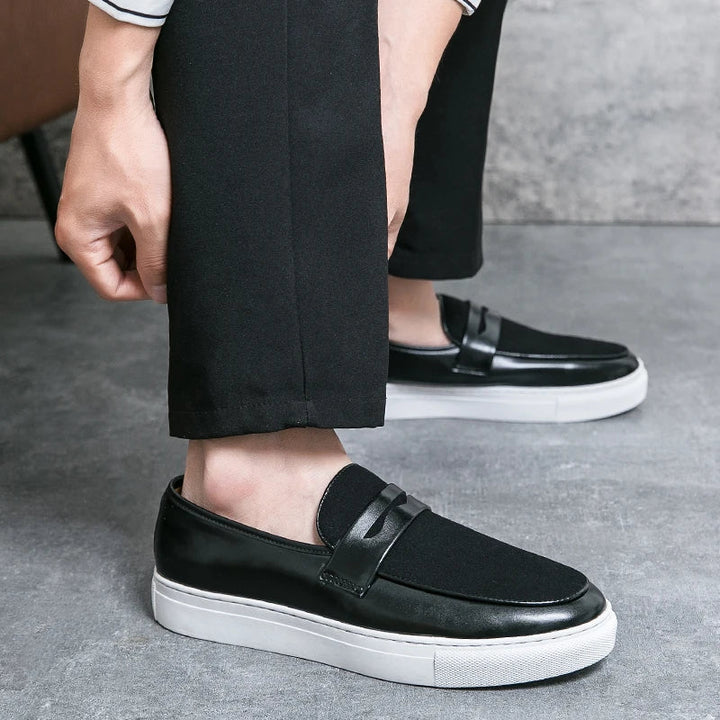 Šikid nahast loafers