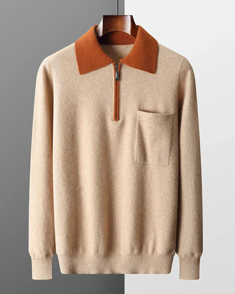 Castelle Kašmiir Zip Up Polo