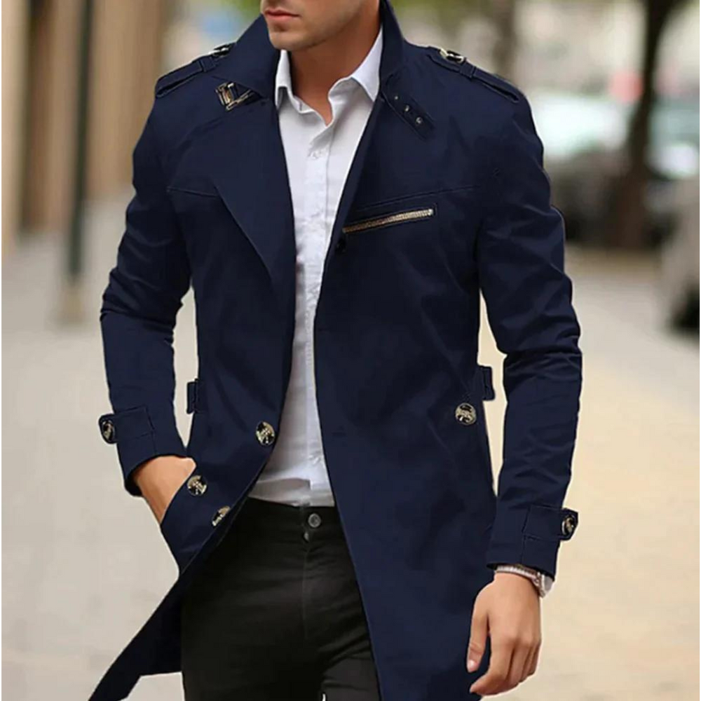 Elegantne meeste trenchcoat