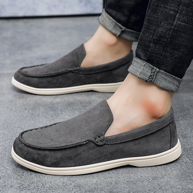ElegLoafers nubuk nahast meeste loafers