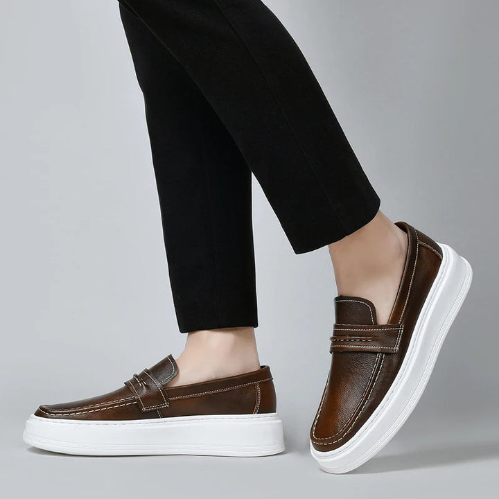 Premium nahast Loafers