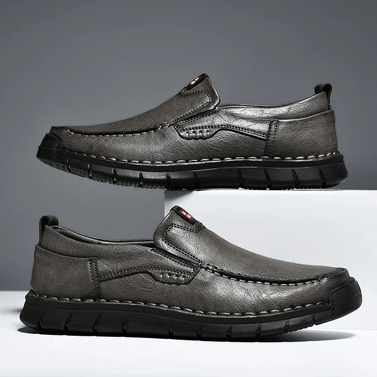 Elegantne Nahast Slip-On Kingad