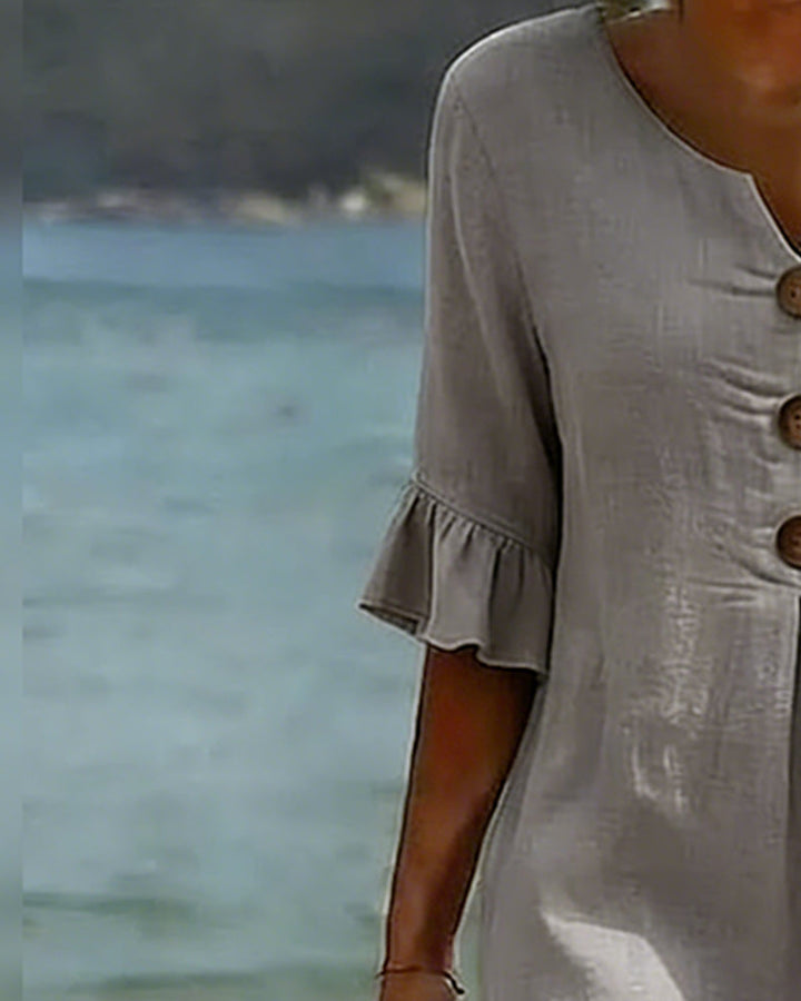 Lucía | Elegantne lina kleit