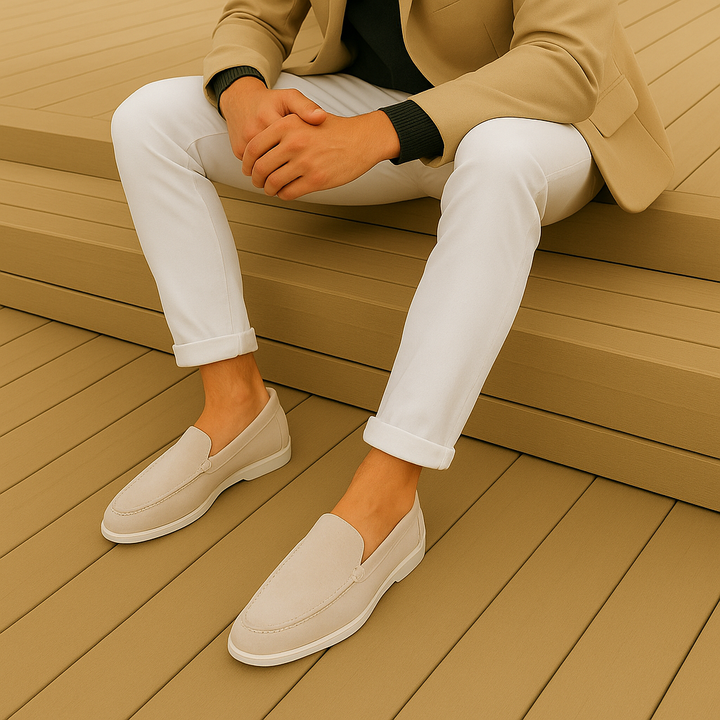 Šikid sametist loafers