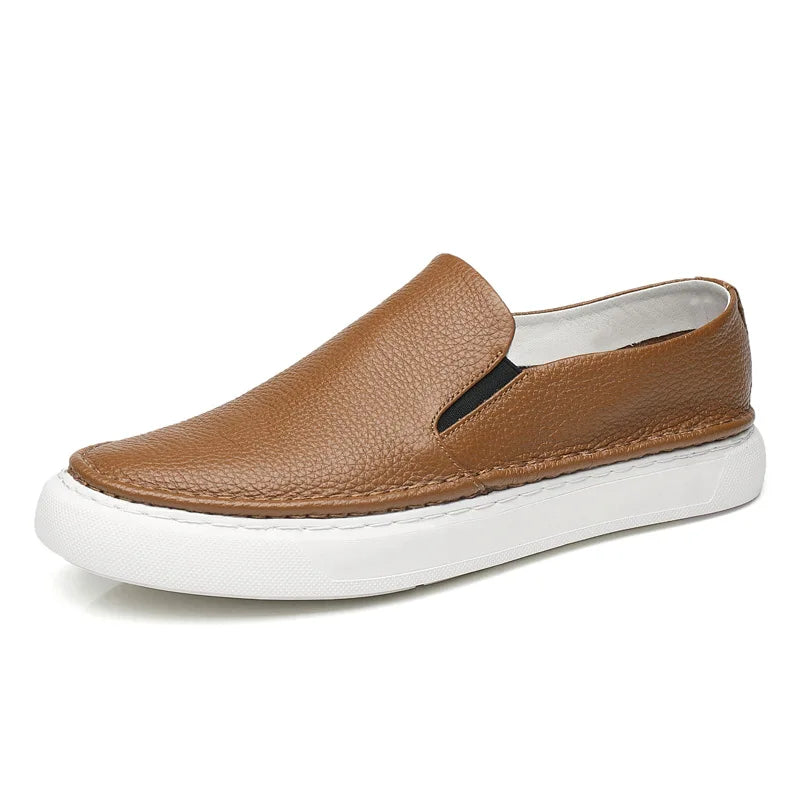Elegantne Nahast Slip-On Kingad