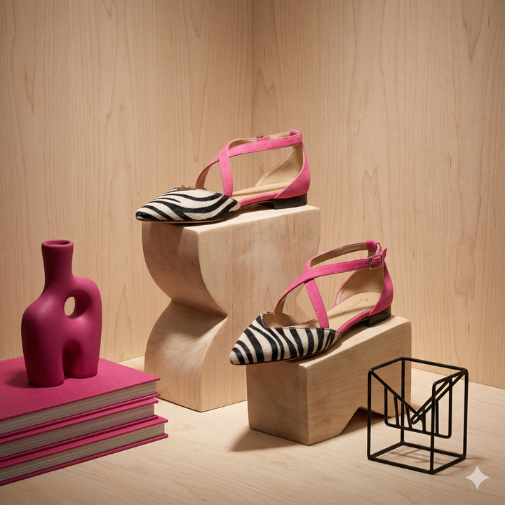 Fern | Elegantsed baleriinad risttugedega