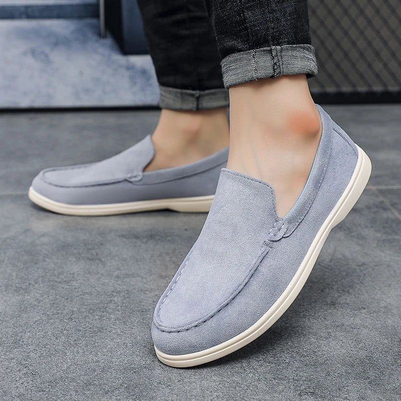 ElegLoafers nubuk nahast meeste loafers