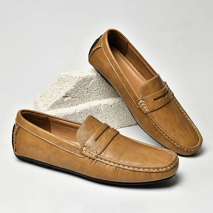 Šikid nahast loaferid