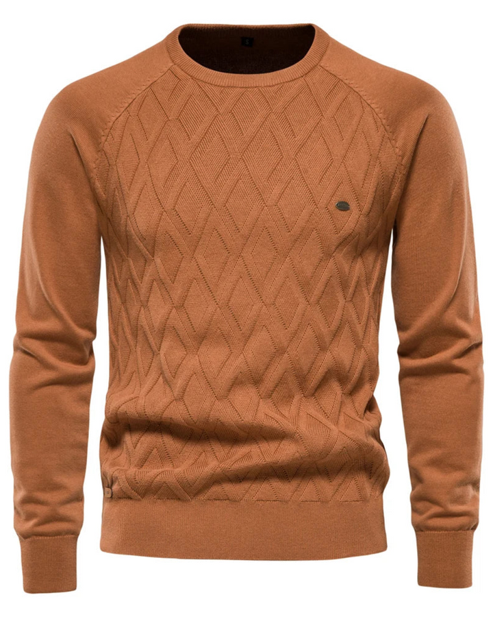 Heren Trui Met Geruit Design V2