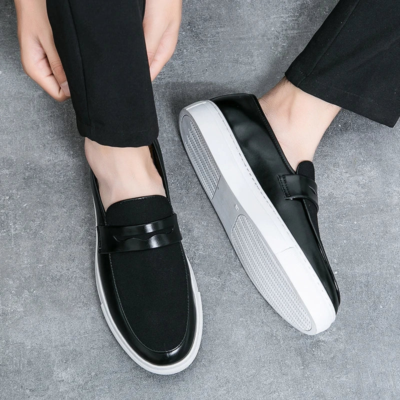 Šikid nahast loafers